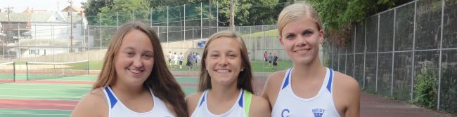 Girls Tennis Captians