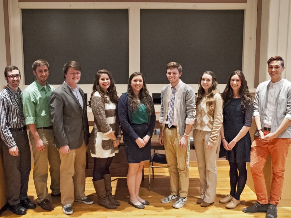 2014 Society for Collegiate Journalists Inductees-Marywood_DSC8093(2)