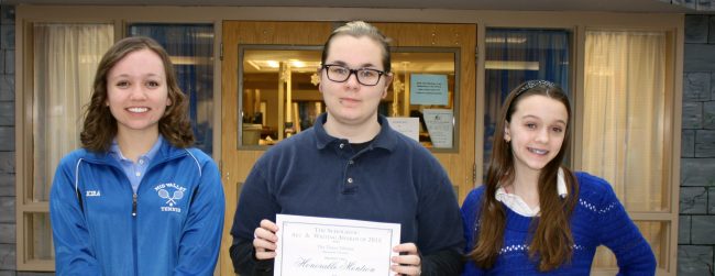 Scholastics Arts Winners from MV2015