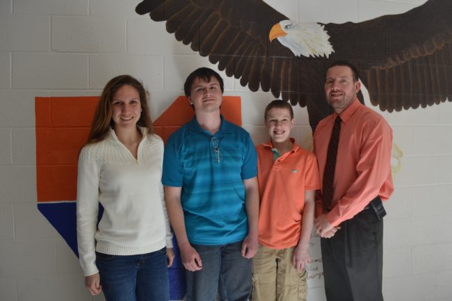 Mtn. View H.S. Students of the Month – February