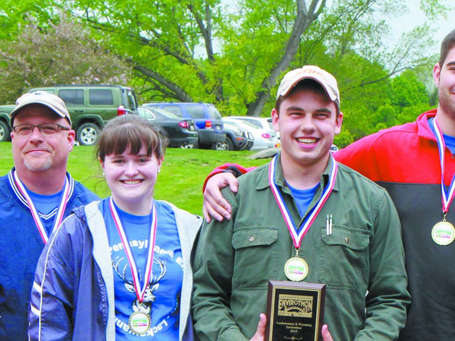First place Lackawanna Trail Envirothon