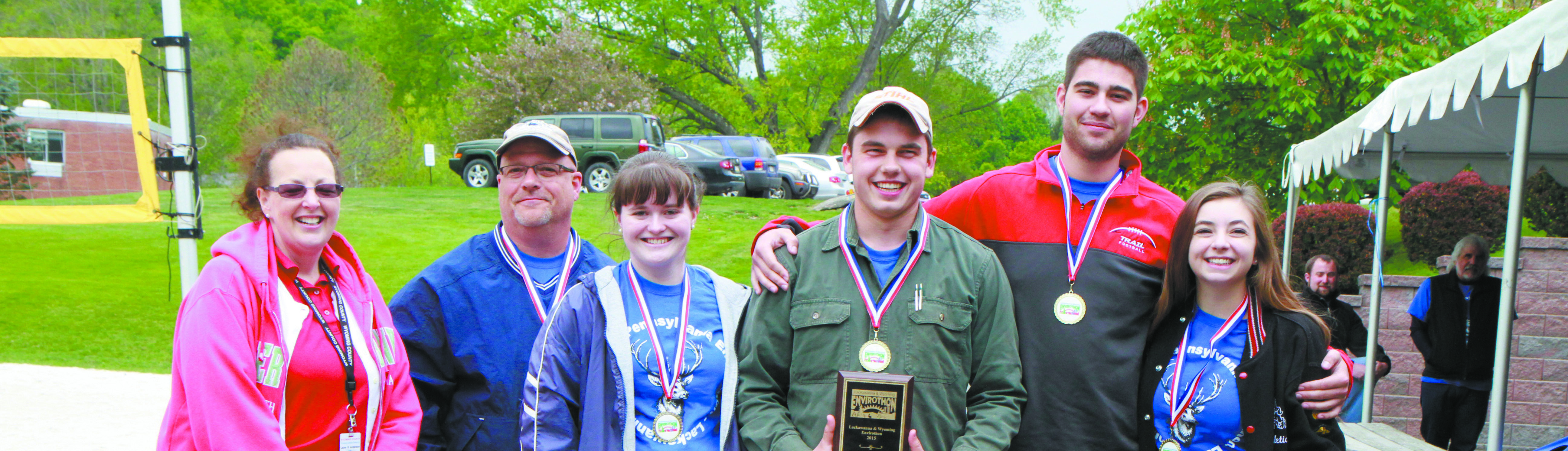 First place Lackawanna Trail Envirothon