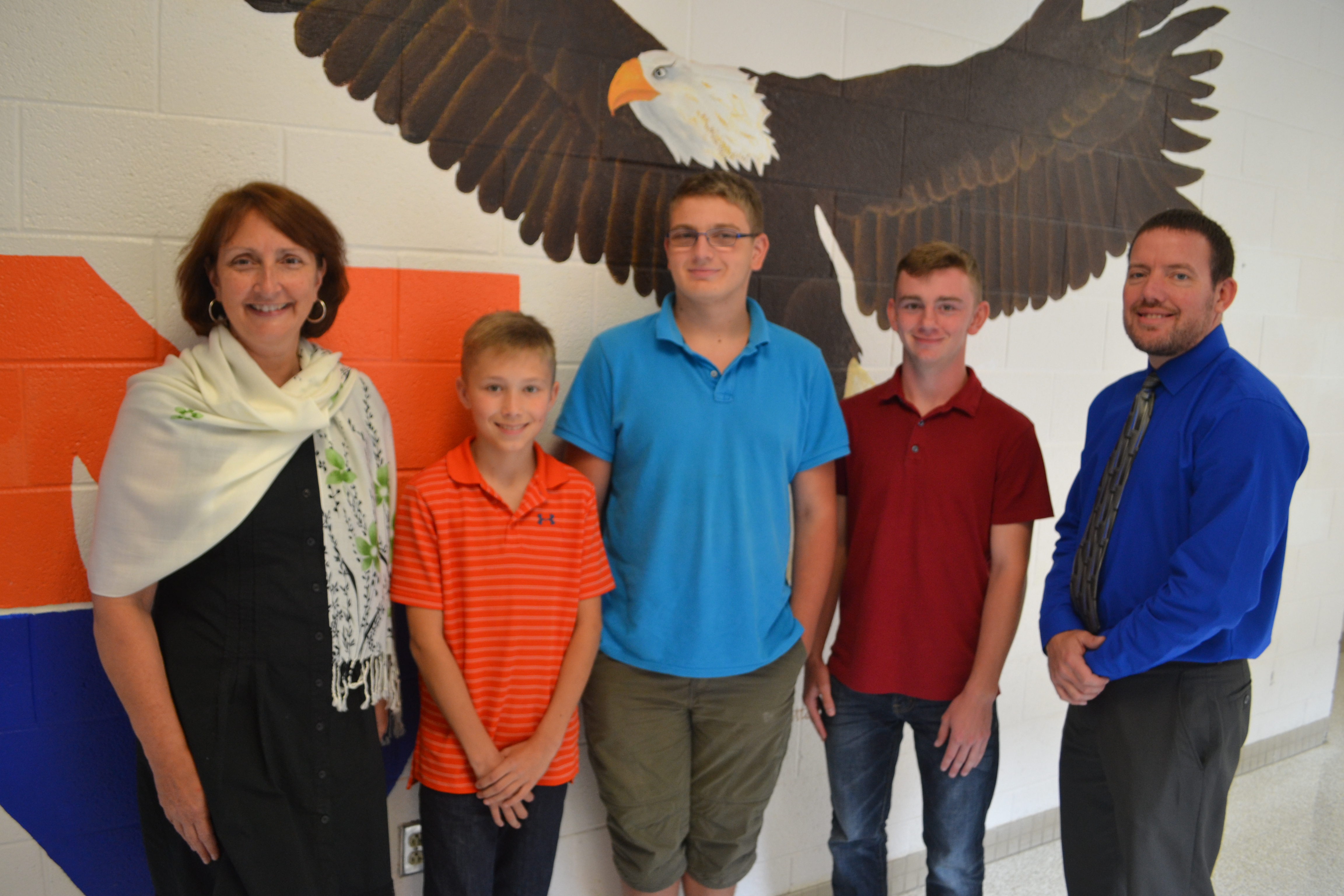 Mtn. View – Sept. Students of Month