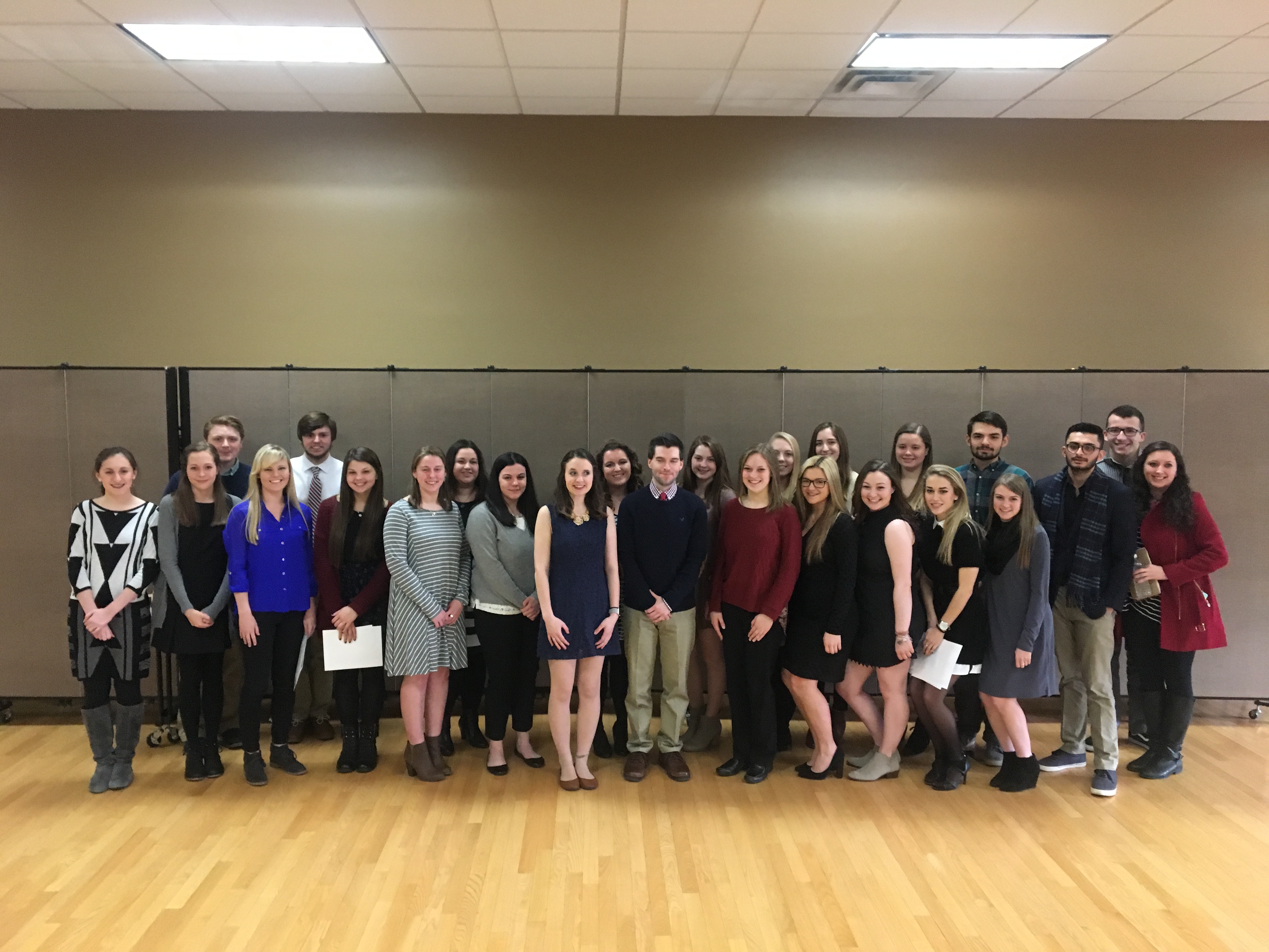 Comm Arts Induction Ceremony