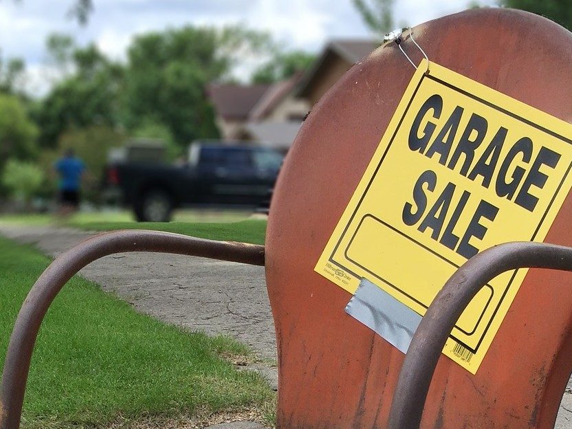 garage sale