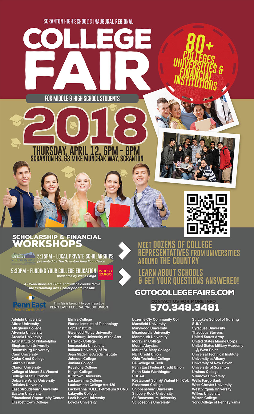 Scranton High School’s Inaugural Regional College Fair The Paper Shop
