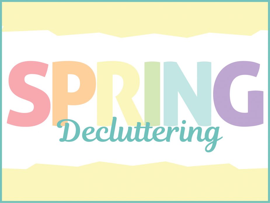 spring decluttering photo