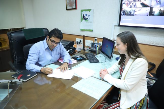MoU signing at Parul University(1)