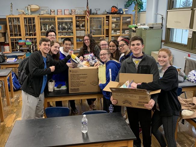 Science Class Donations