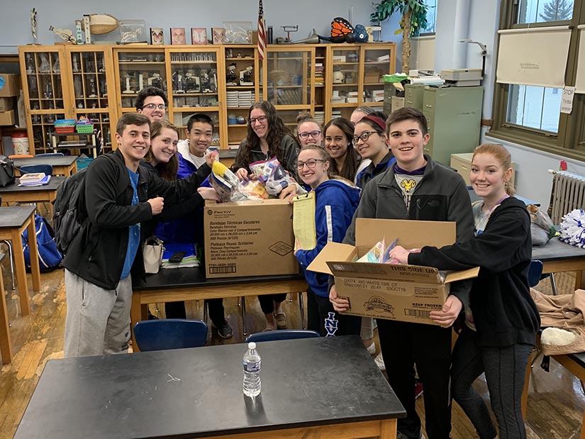 Science Class Donations