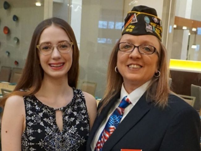MMI sophomore second in state in VFW essay contest