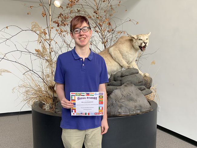 W. Darienzo III Nat Geo Bee Winner Valley View