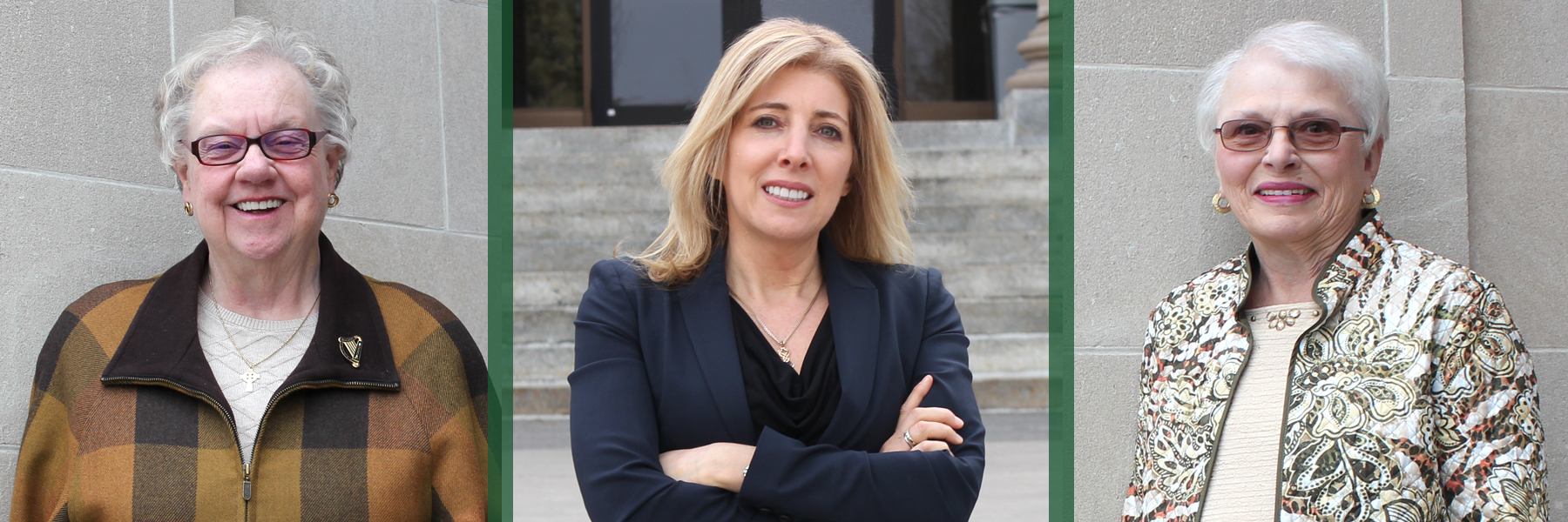 CLC Chairs (left to right) Mary Ellen Coleman, Lisa Lori, Esq., and Barbara Cawley