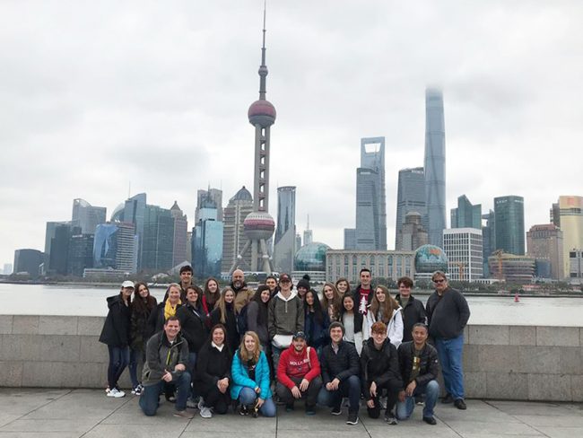 MMI students take educational trip to China