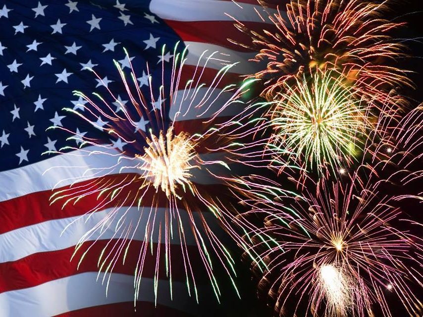 Flag&Fireworks