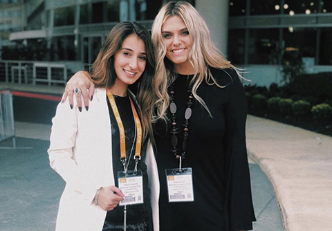 left to right Natalia and Natasha at the 2018 High Point Market (1)