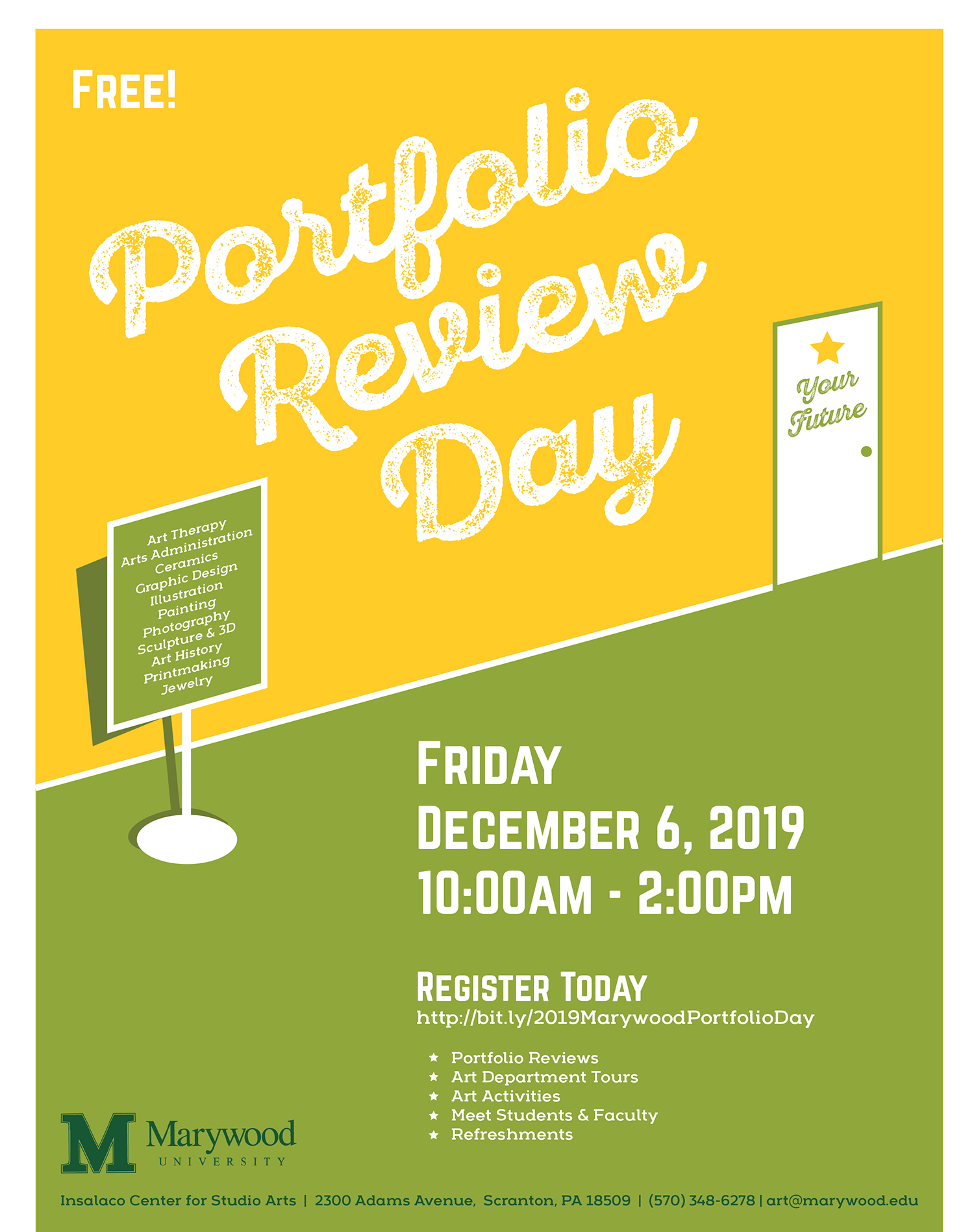2019MarywoodPortfolioReviewDay-Flyer