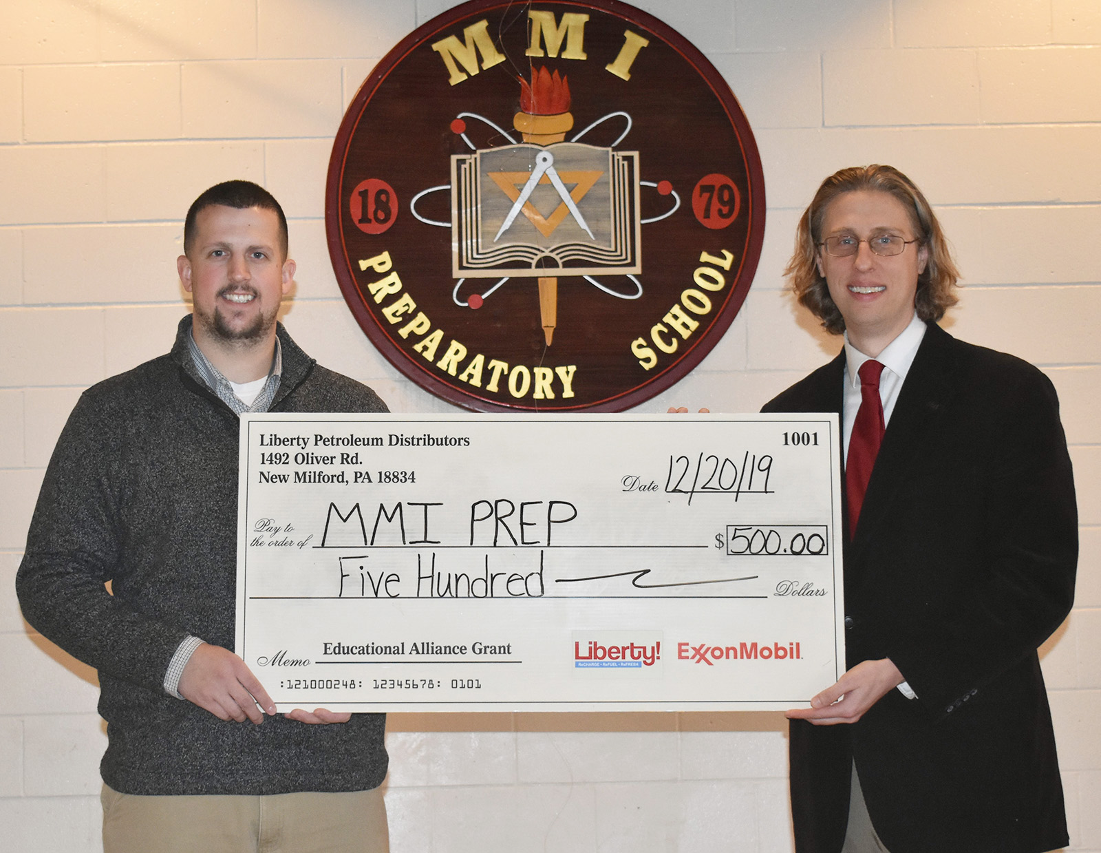 MMI receives ExxonMobil grant