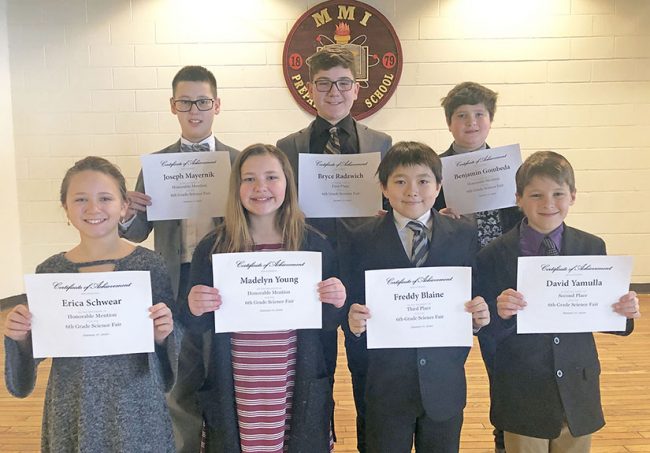 MMI sixth grade science fair