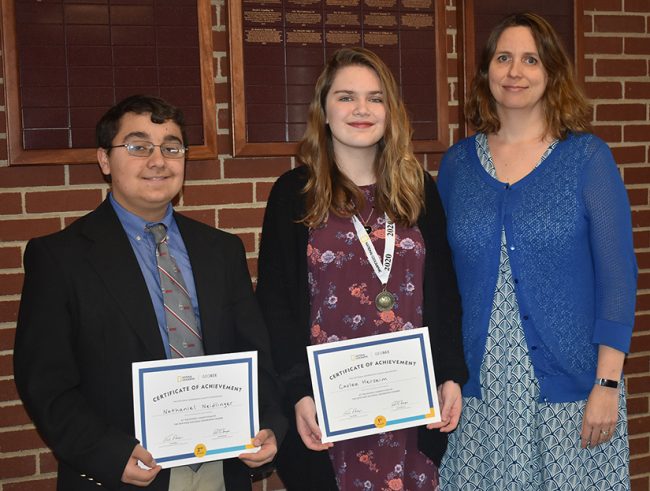 MMI Geography Bee winner