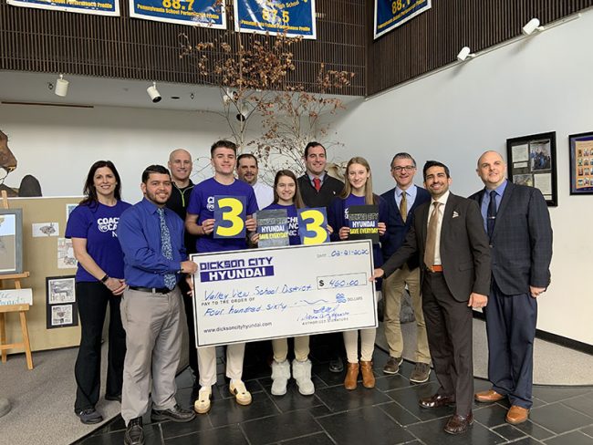 VV Dickson City Hyundai 3 point challenge