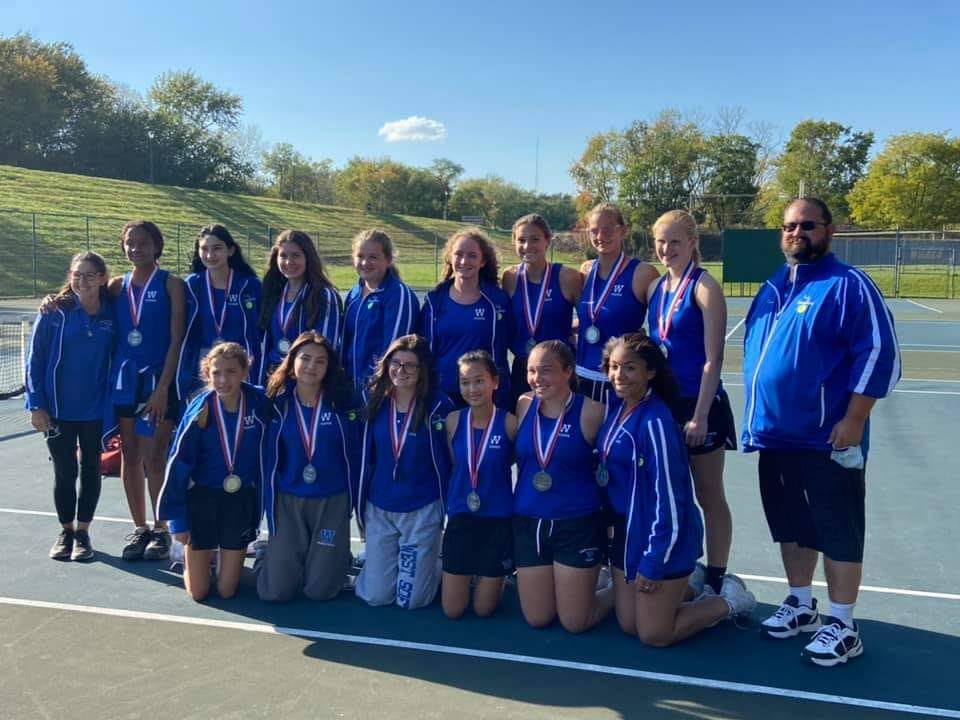 WSHS Girls Tennis Team 2020