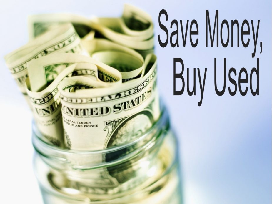 save money buy used