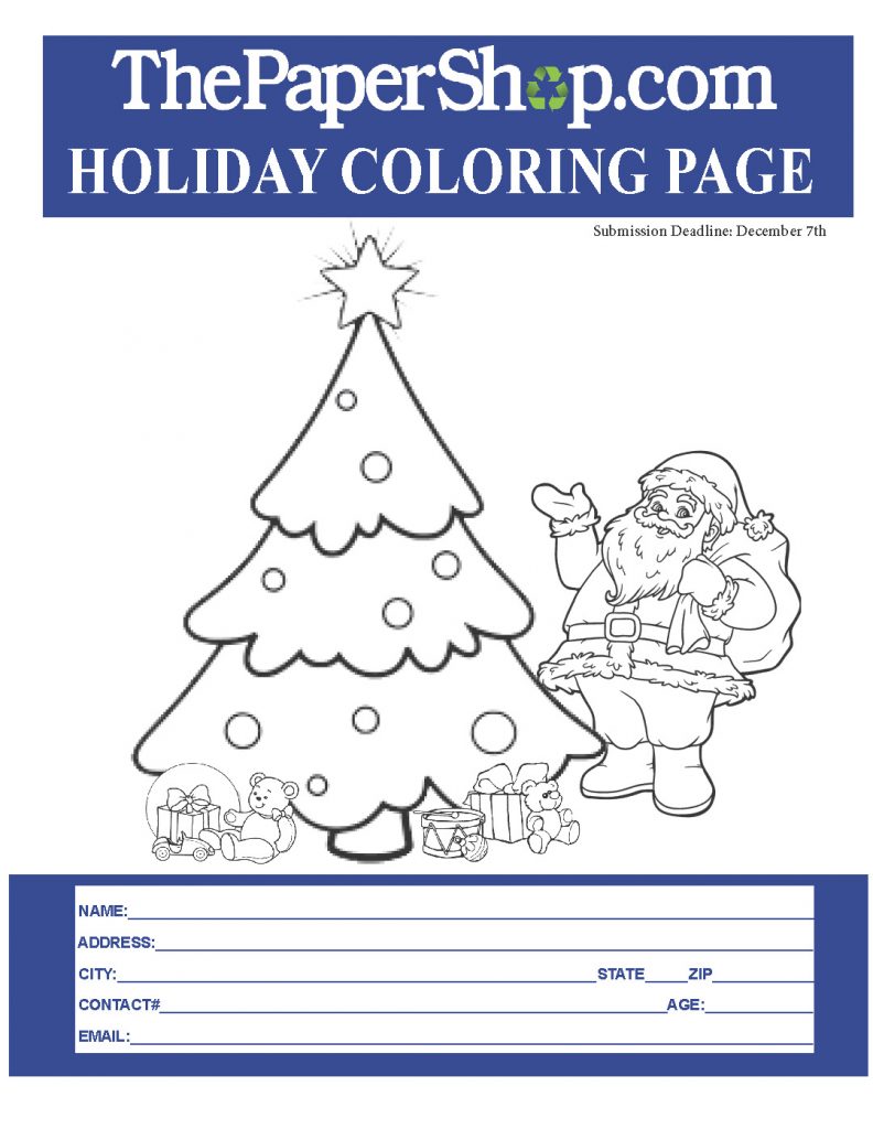 10 Exciting Christmas Coloring Contest Pages for a Festive Holiday Season